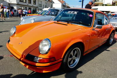 Une magnifique 911 classique orange
