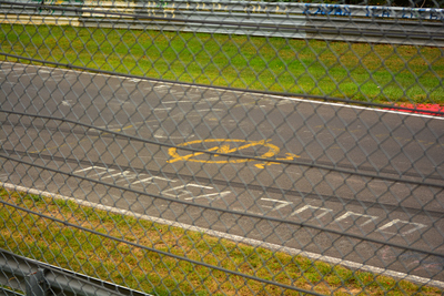 La piste décorée: uniquement au Nürburgring 