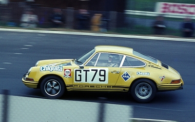 La 911ST aux 1000 km du Nürburgring en 1970